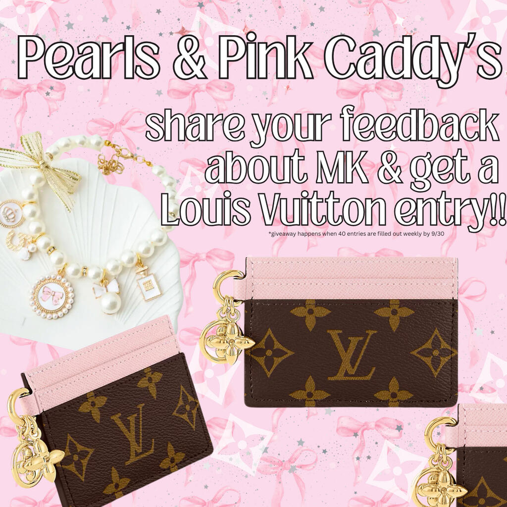 Pearls & Pink Caddy Pearls & Pink Caddy